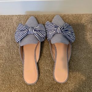 J.Crew Pointed Toe Mules